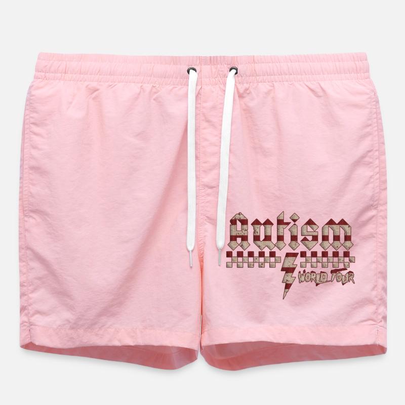 Autism awareness different different better - Swim Trunks - pink