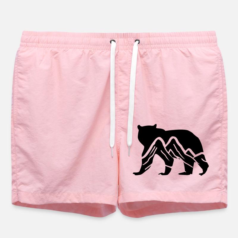Monts Bear - Short de bain - rose