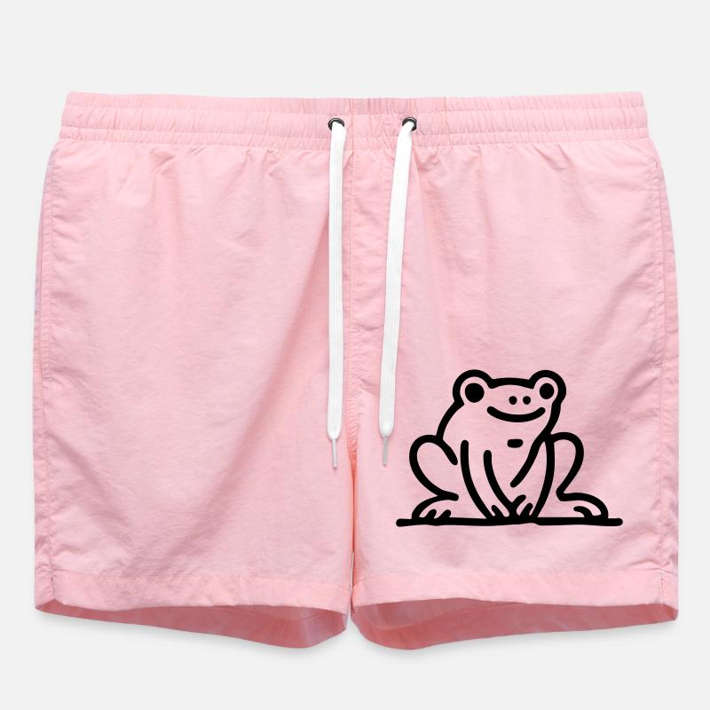 Frosch Fröschchen - Badeshorts - Pink