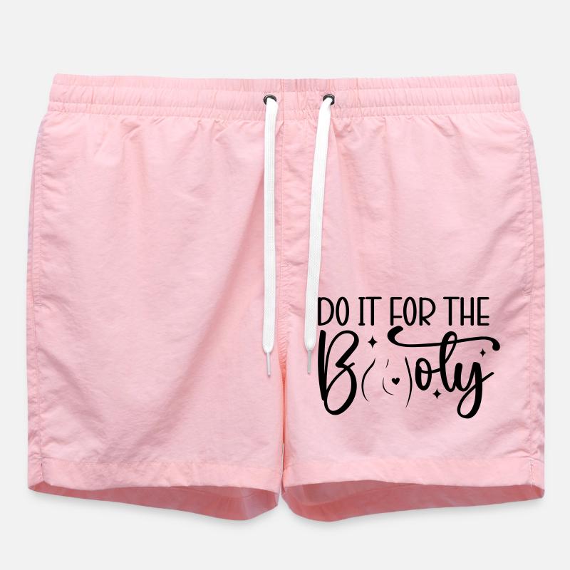 Do It for the Booty - Badeshorts - Pink