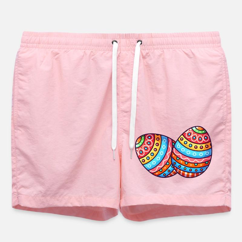 Easter egg - Swim Trunks - pink