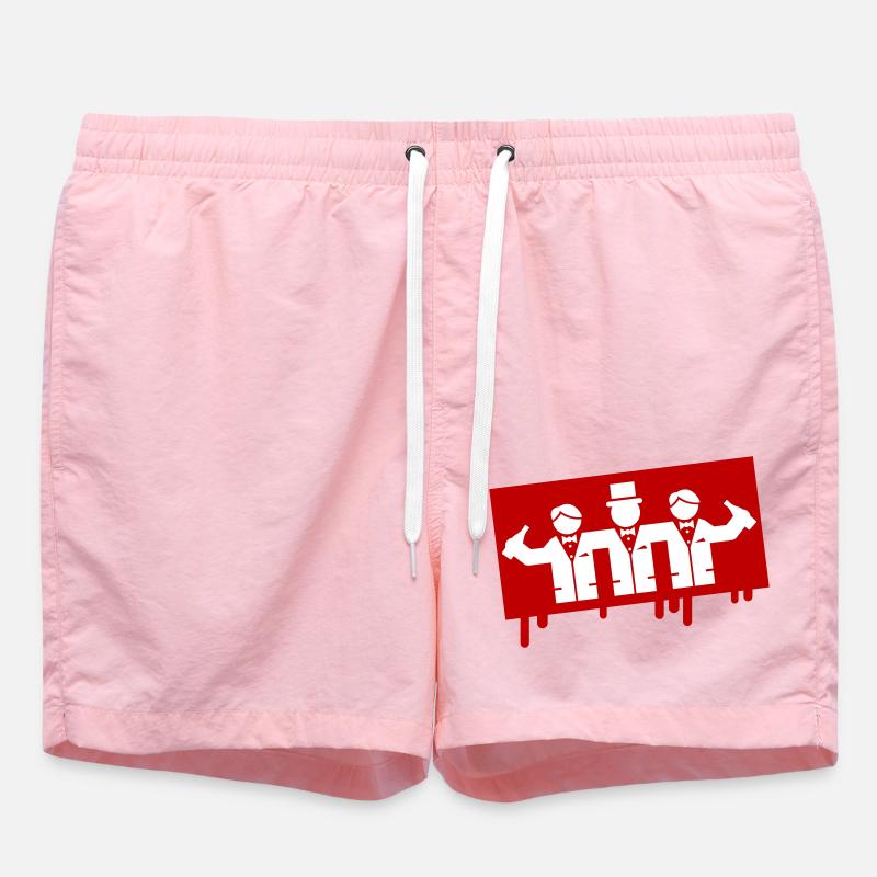 Icône de marié de célibataire - Short de bain - rose