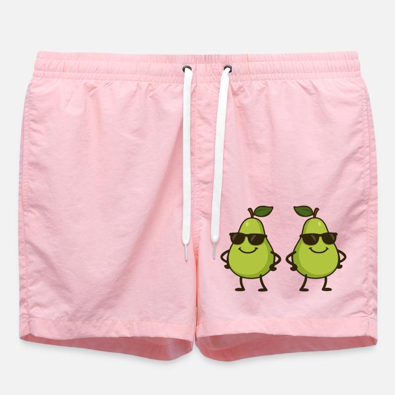 Pear Comic Cool 2 - Swim Trunks - pink