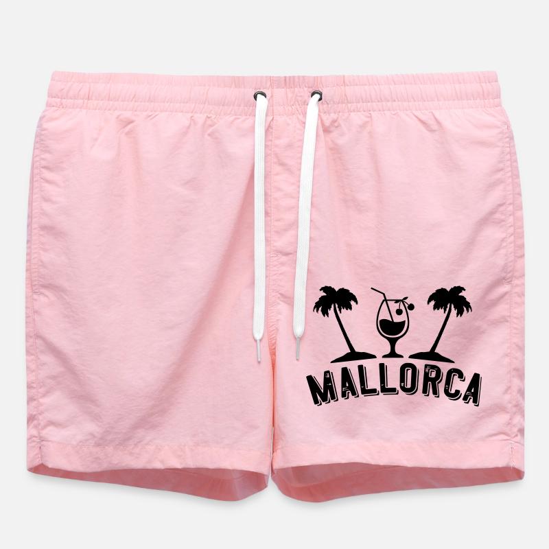Majorque - Short de bain - rose