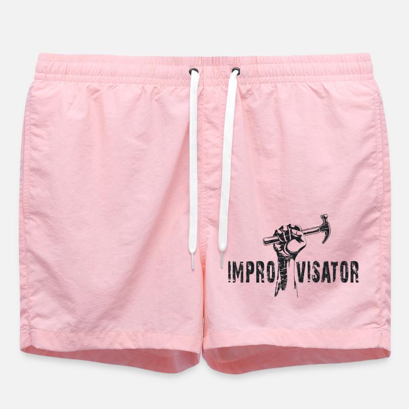 improviser - Swim Trunks - pink