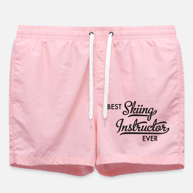 Moniteur de ski - Short de bain - rose