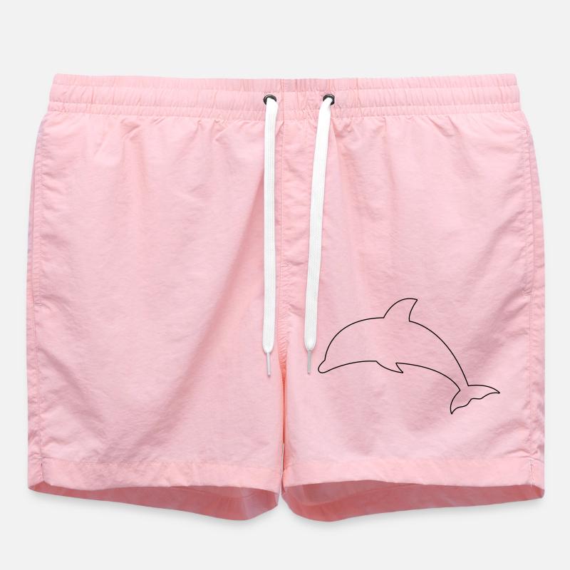 Dolphin - Swim Trunks - pink