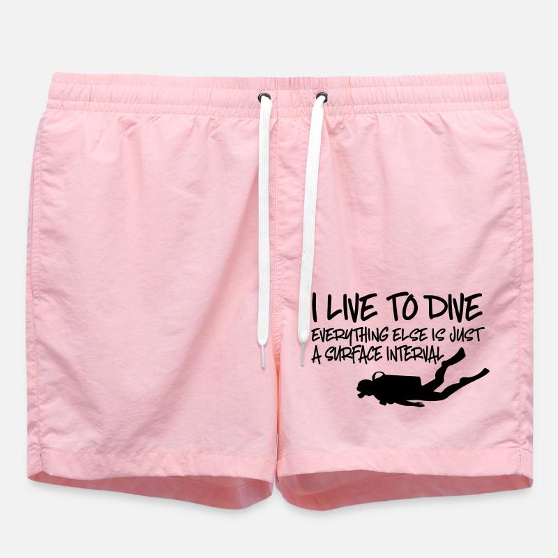 Tauchen - Badeshorts - Pink