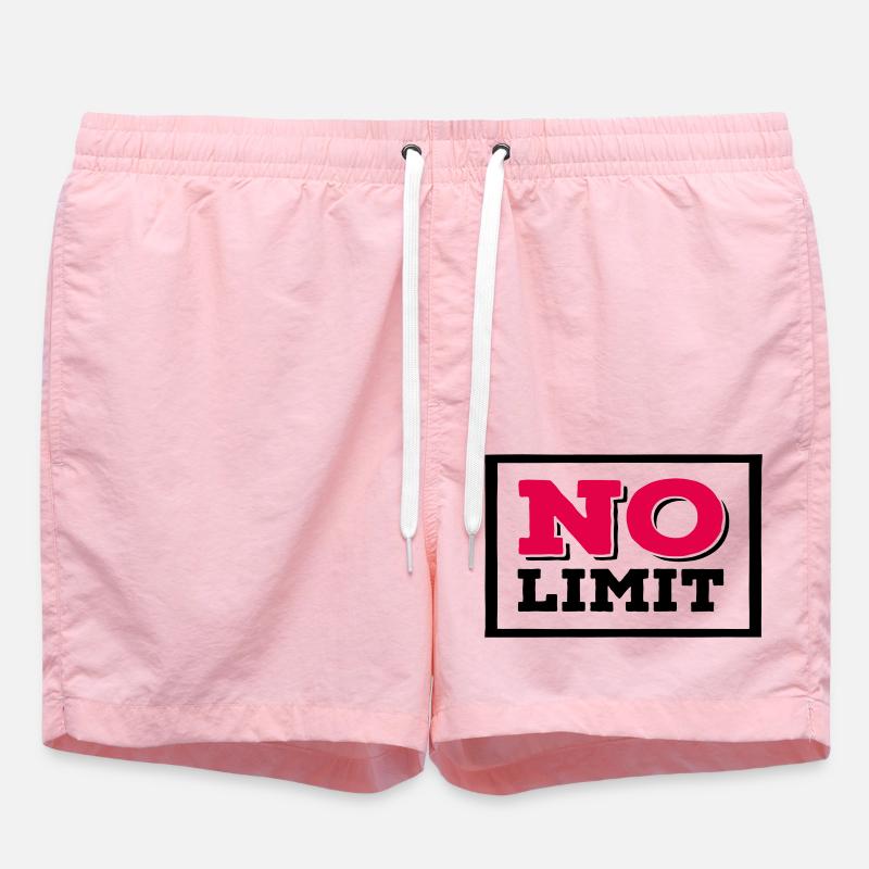 NoLimit (Limite de no-limite - Short de bain - rose