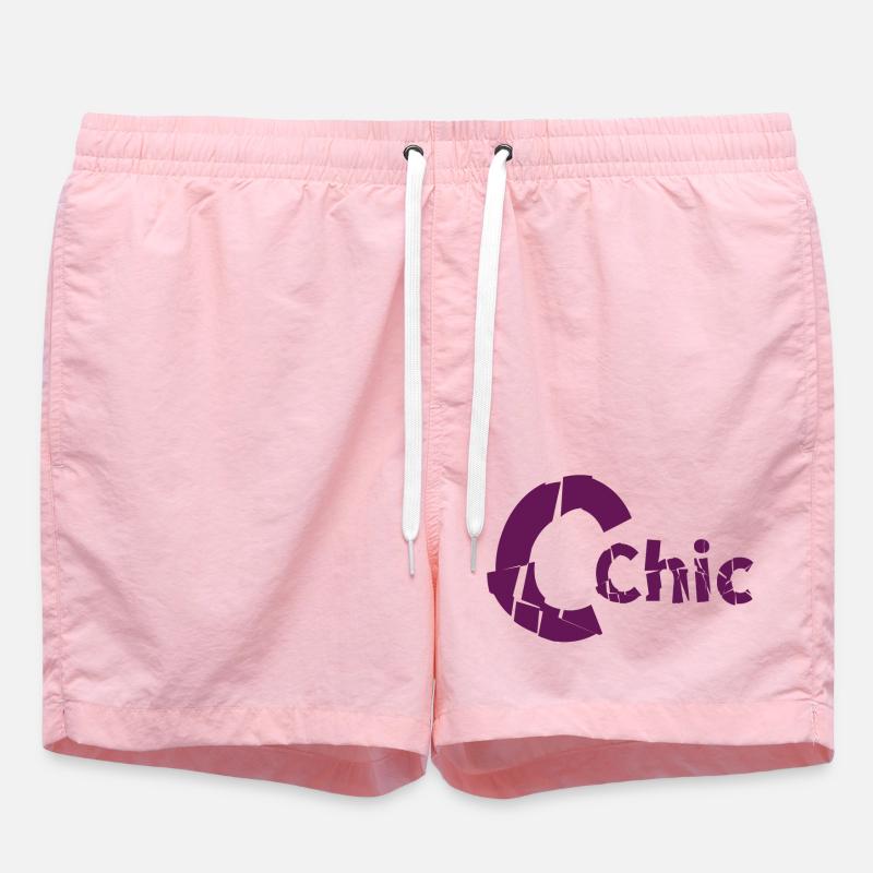 Chic - Swim Trunks - pink