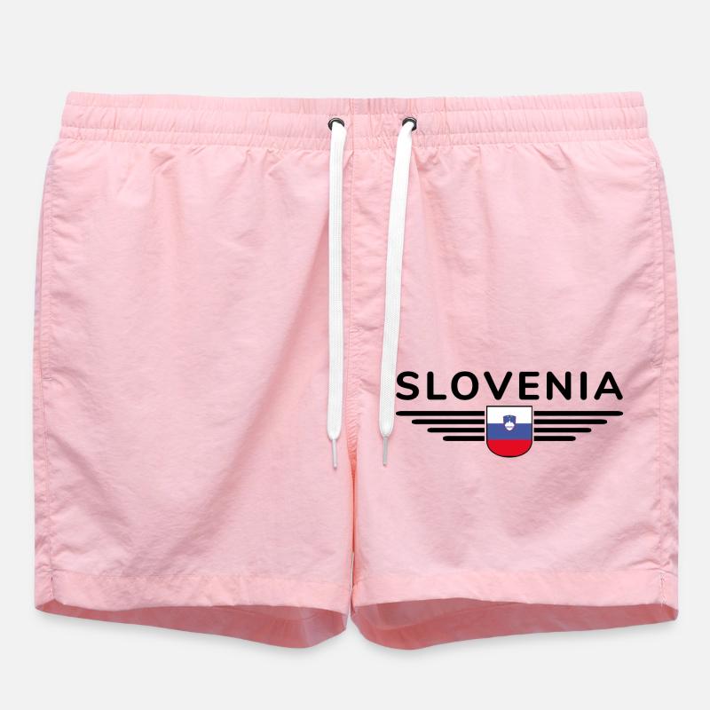 Design slovène élégant - Short de bain - rose
