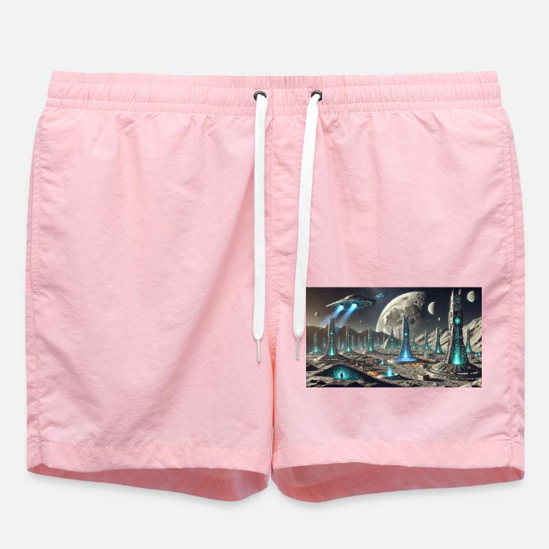 2F964662 0990 4566 ADFB CA4AD4A26B8F - Badeshorts - Pink