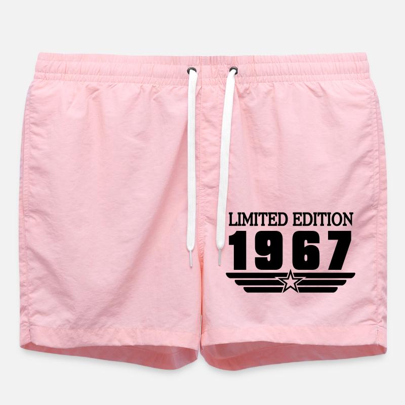1967 - Short de bain - rose