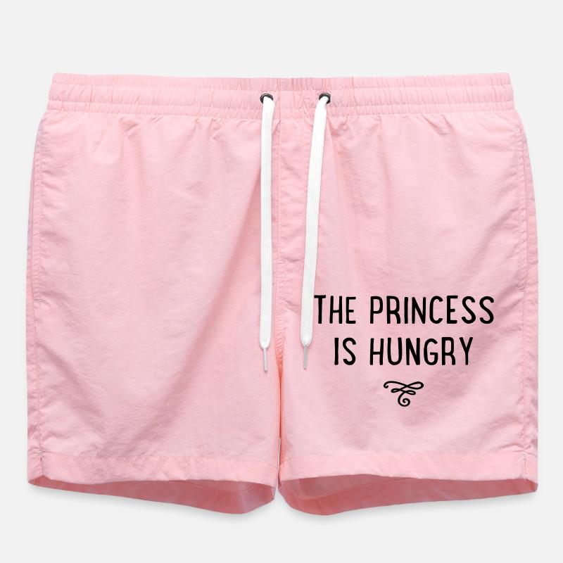 the princess is hungry - Short de bain - rose