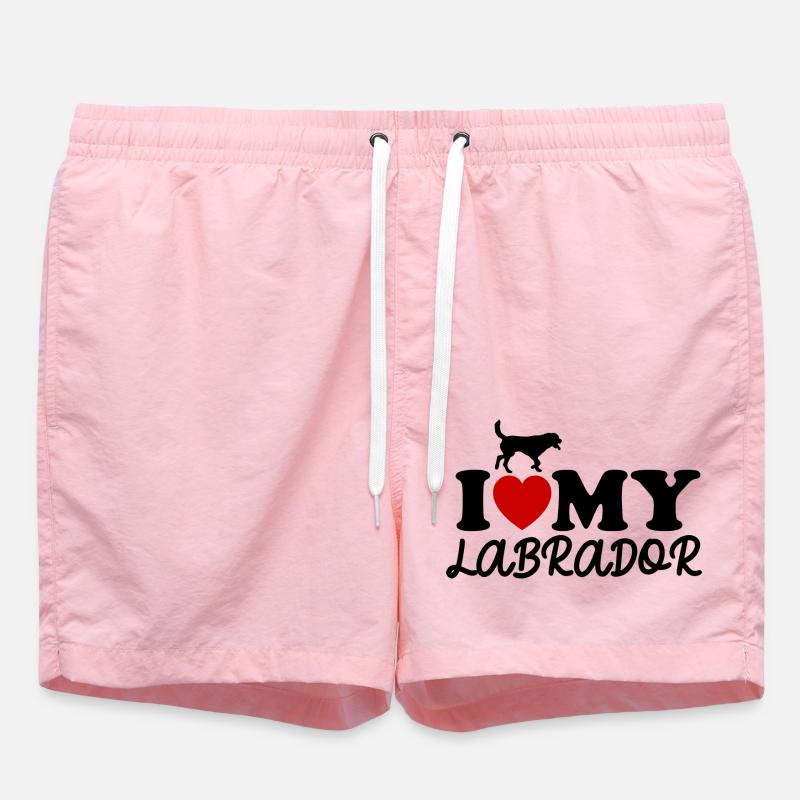Labrador - Short de bain - rose