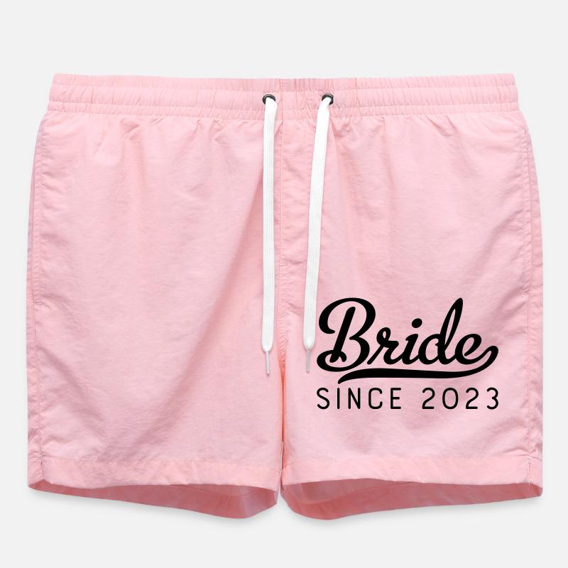 Bride since 2023 - Badeshorts - Pink