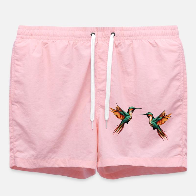 Oiseau Colibri2 - Short de bain - rose