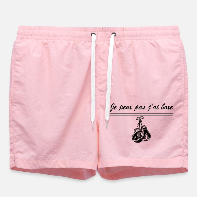 Je peux pas j'ai boxe - Short de bain - rose