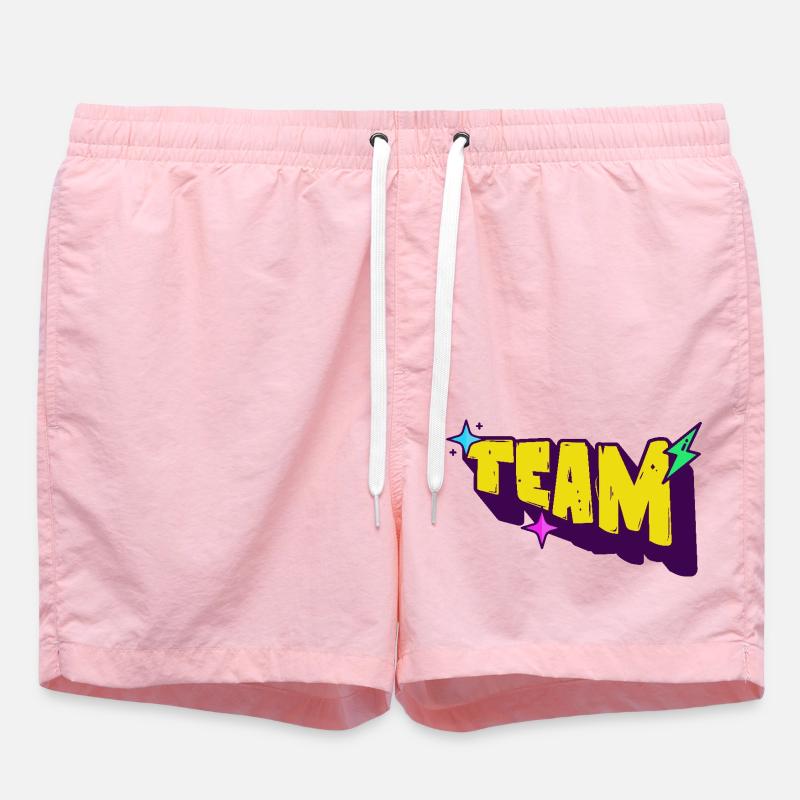 Équipe - Short de bain - rose