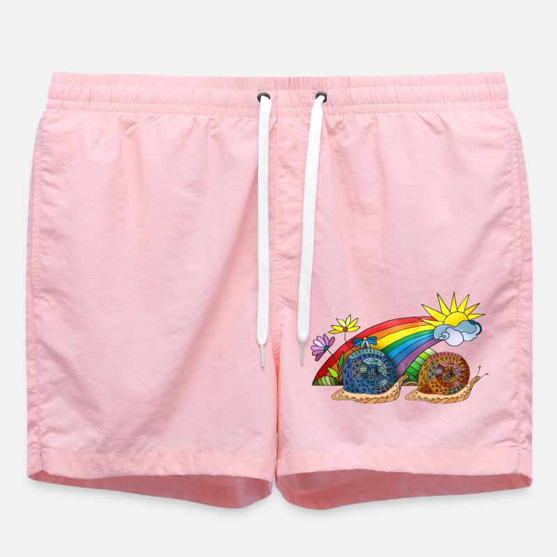 Escargots - Short de bain - rose