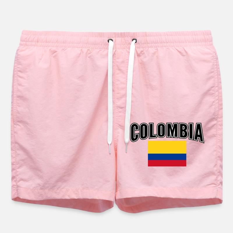 Colombie - Short de bain - rose