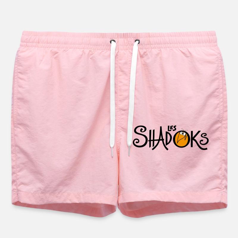 logo Shadoks - Short de bain - rose
