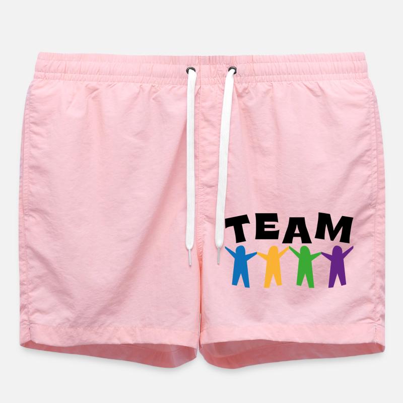 Équipe - Short de bain - rose