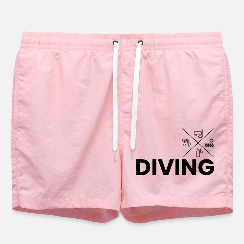 Tauchen - Badeshorts - Pink