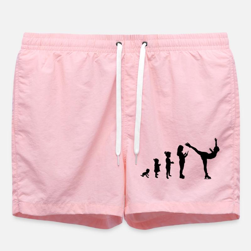 Evolution figureskating Ice 1 - Swim Trunks - pink