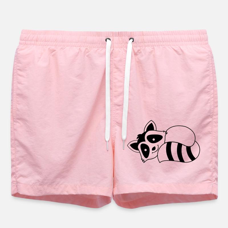 racoon - Badeshorts - Pink