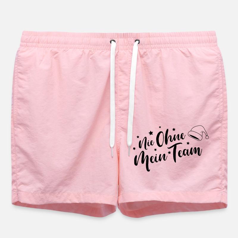 Équipe Noël - Short de bain - rose