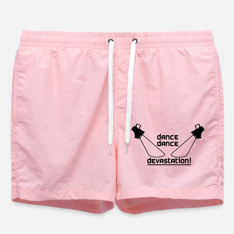 Dance Dance Devastation - Swim Trunks - pink