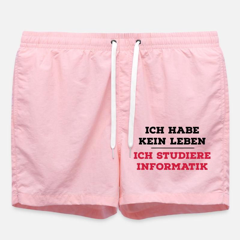 Informatiker - Badeshorts - Pink