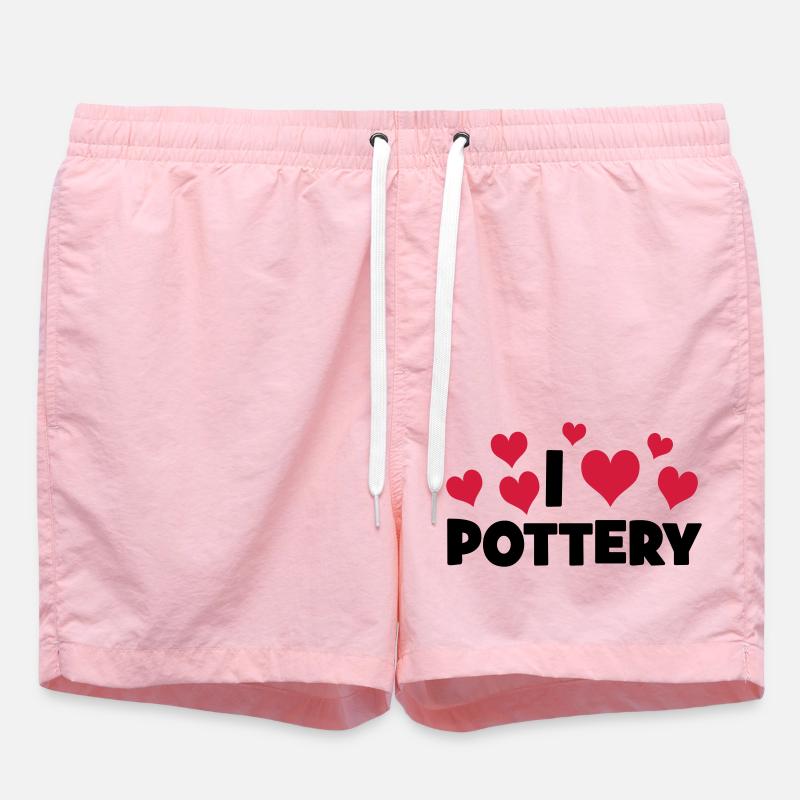POTERIE - Short de bain - rose