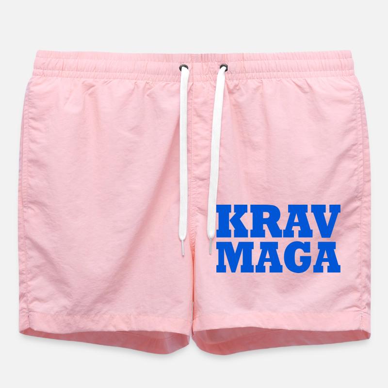 Krav maga - Short de bain - rose
