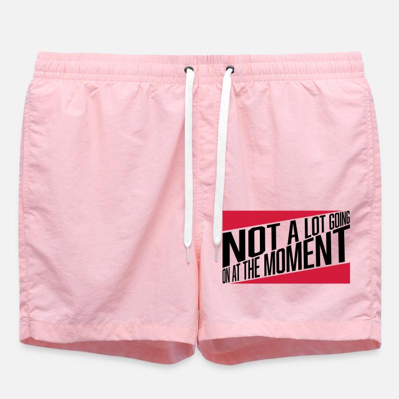 Not much going on - Badeshorts - Pink