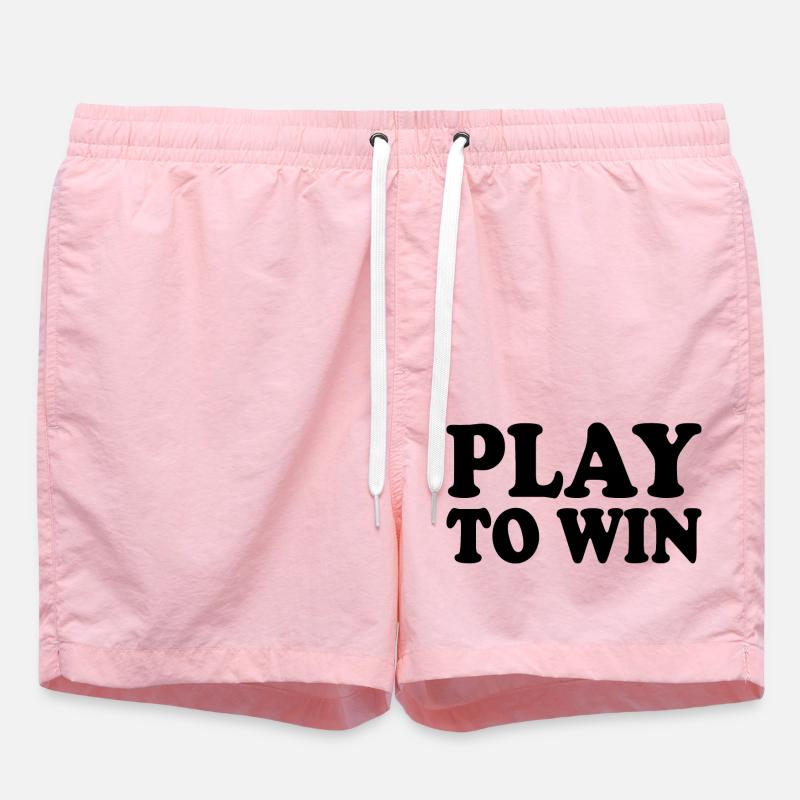 Play to win - Short de bain - rose