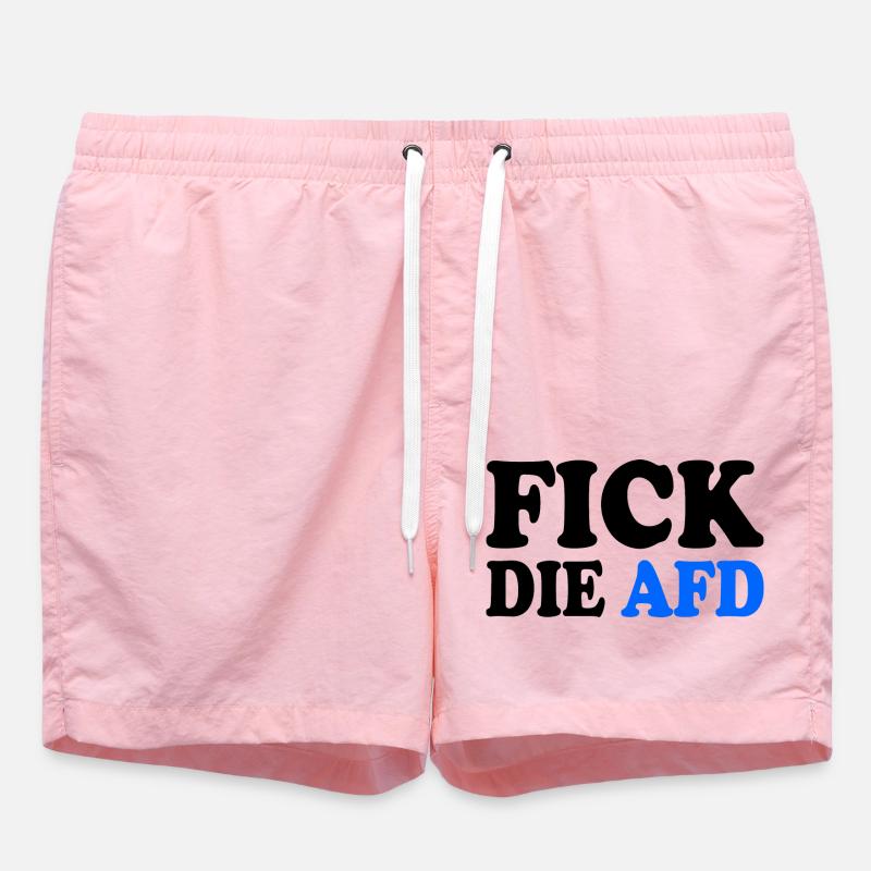 Fick die afd - Badeshorts - Pink