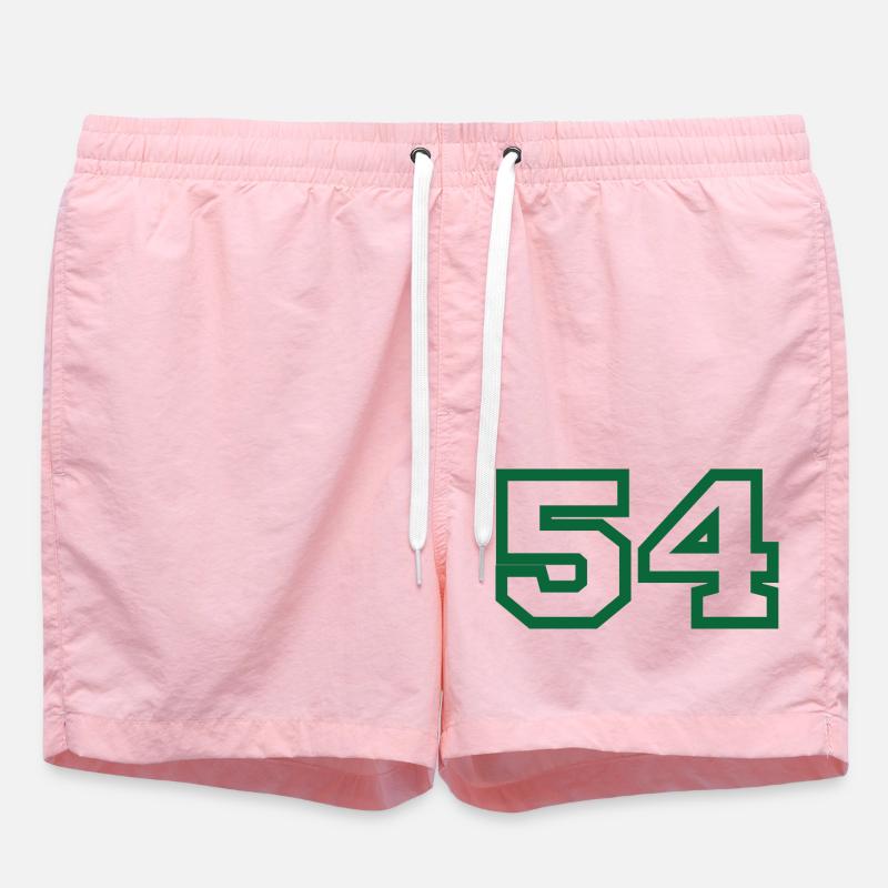Numéro 54 sport vert - Short de bain - rose