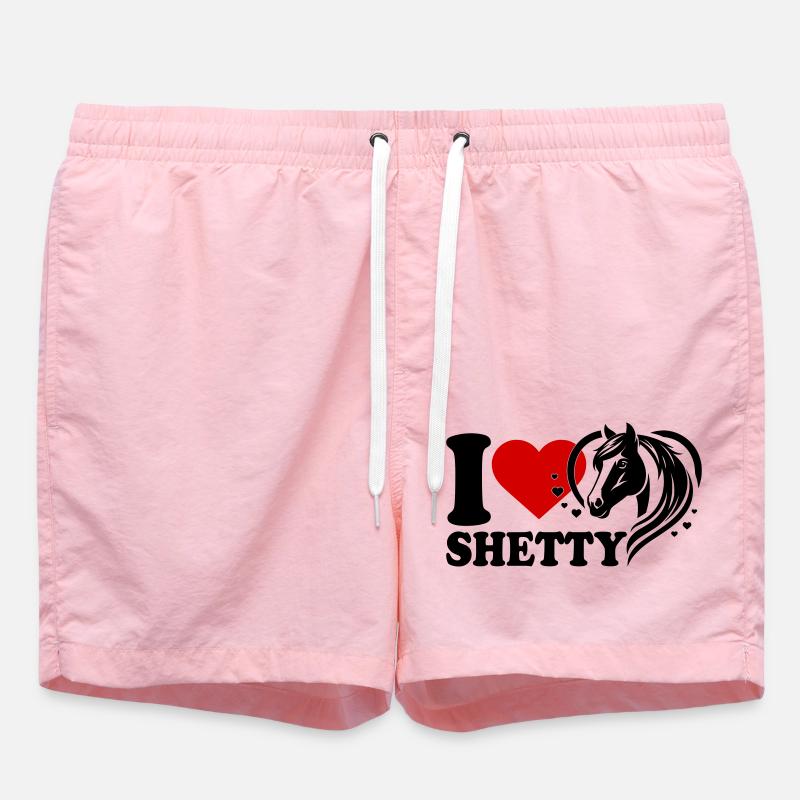 J’adore le cheval Shetty - Short de bain - rose