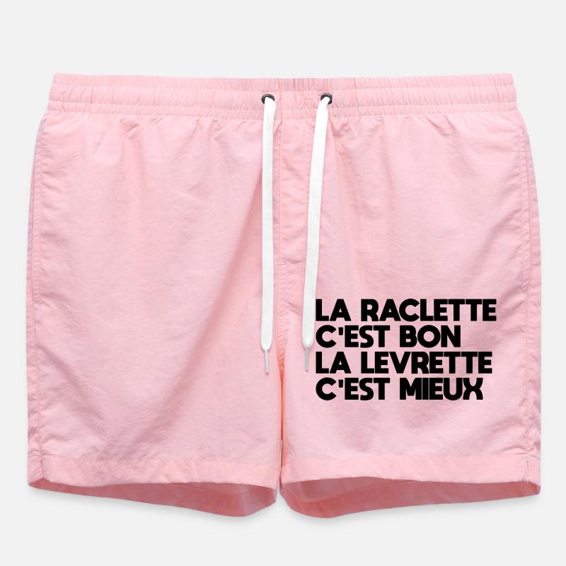 Raclette is good, is better - Swim Trunks - pink