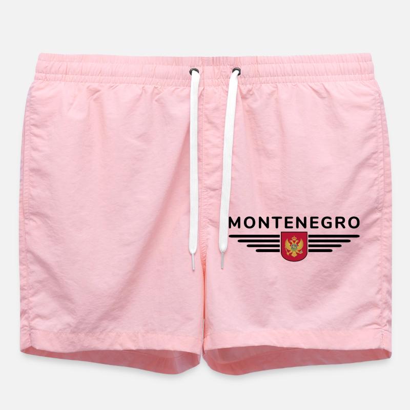 Montenegro Design – Découvrez les Balkans - Short de bain - rose