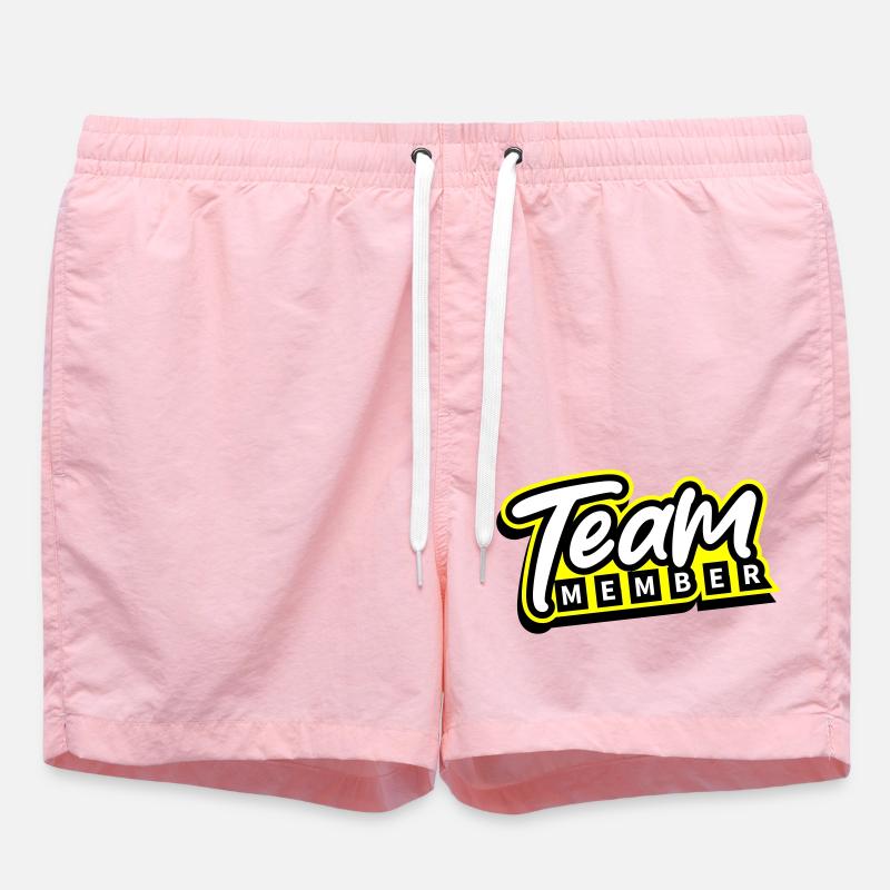 Team Mitglied - Badeshorts - Pink