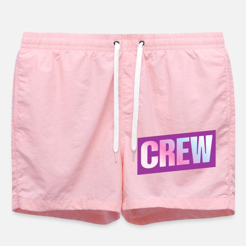 Crew - Badeshorts - Pink