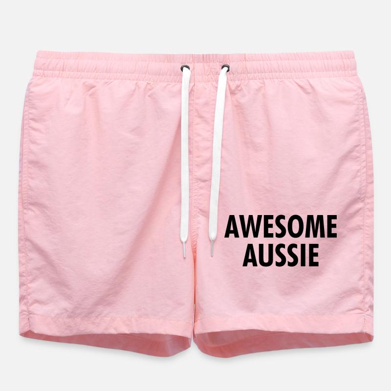 Australien génial - Australie - Australie - Short de bain - rose