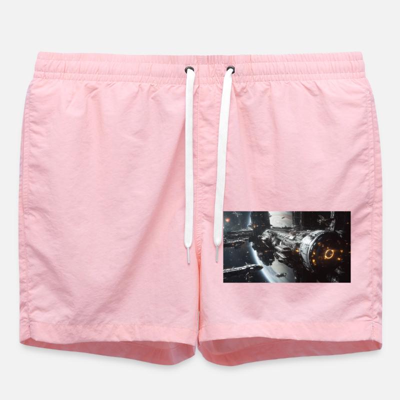 Perdu dans l’espace 1 1 - Short de bain - rose