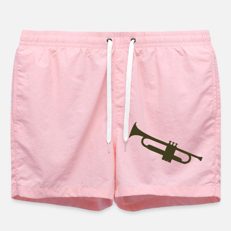 trompette - Short de bain - rose