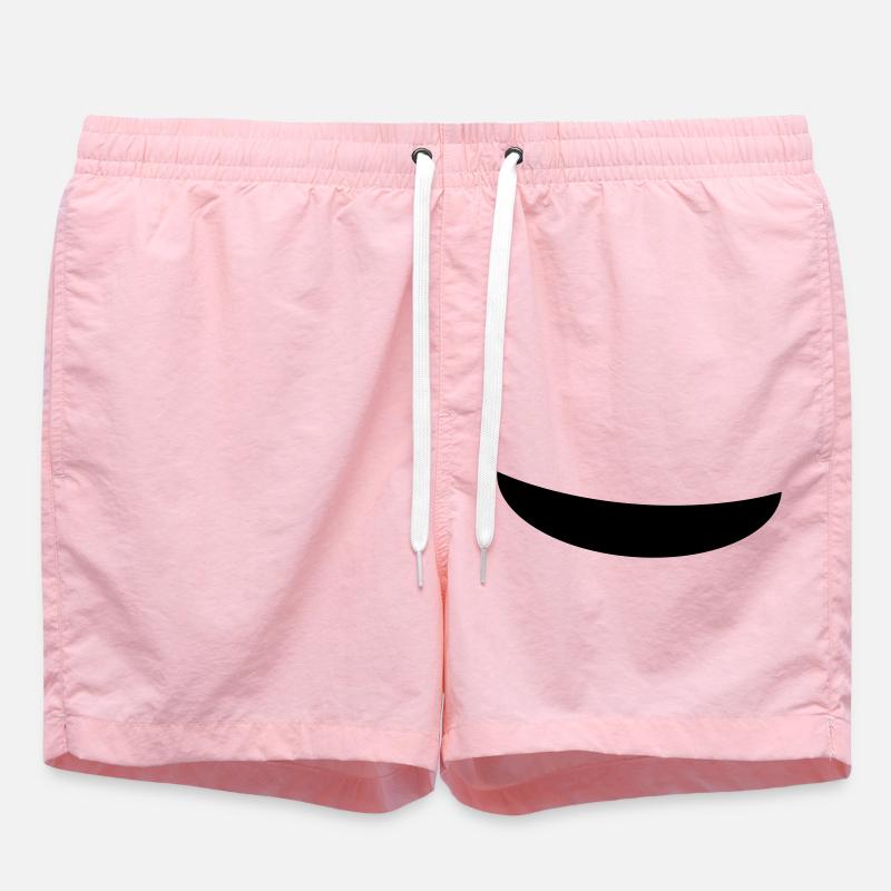 Einfach Lächeln und grinsen - Badeshorts - Pink