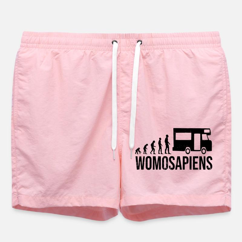Womosapiens Wohnmobil Evolution - Badeshorts - Pink