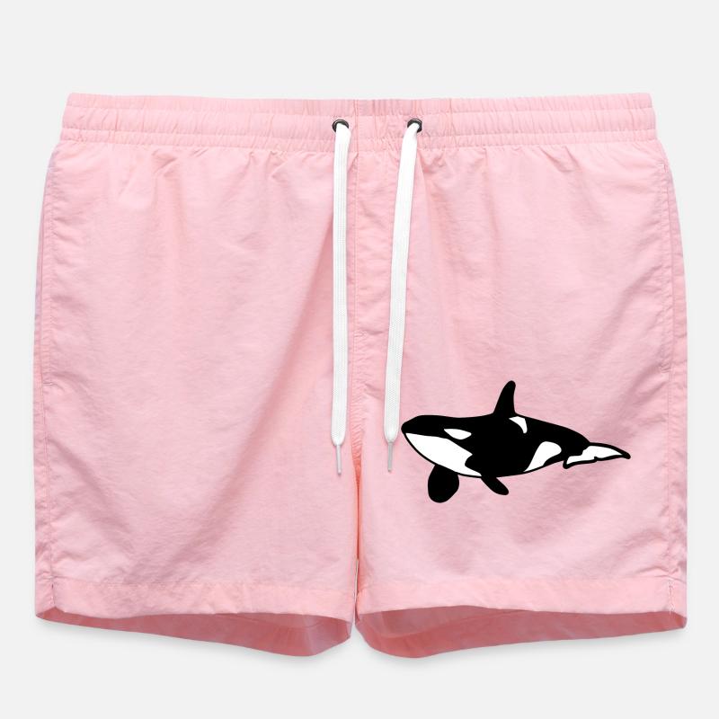 Orca Baleine mer - Short de bain - rose